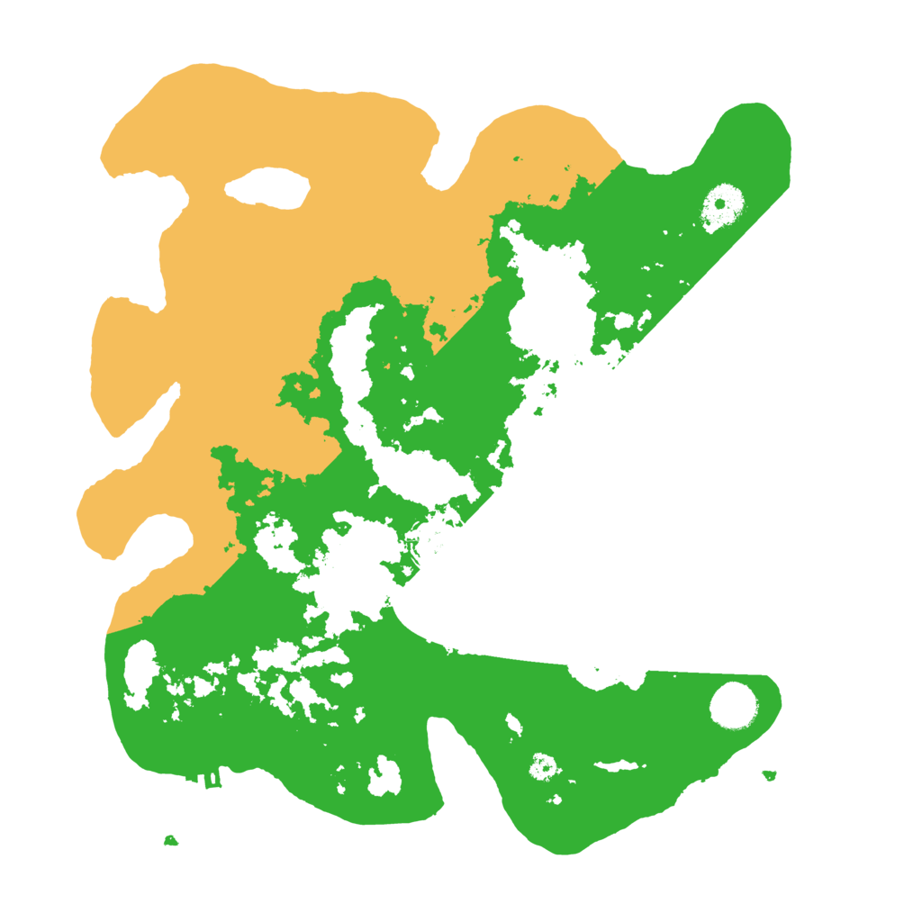 Biome Rust Map: Procedural Map, Size: 3500, Seed: 1230836392