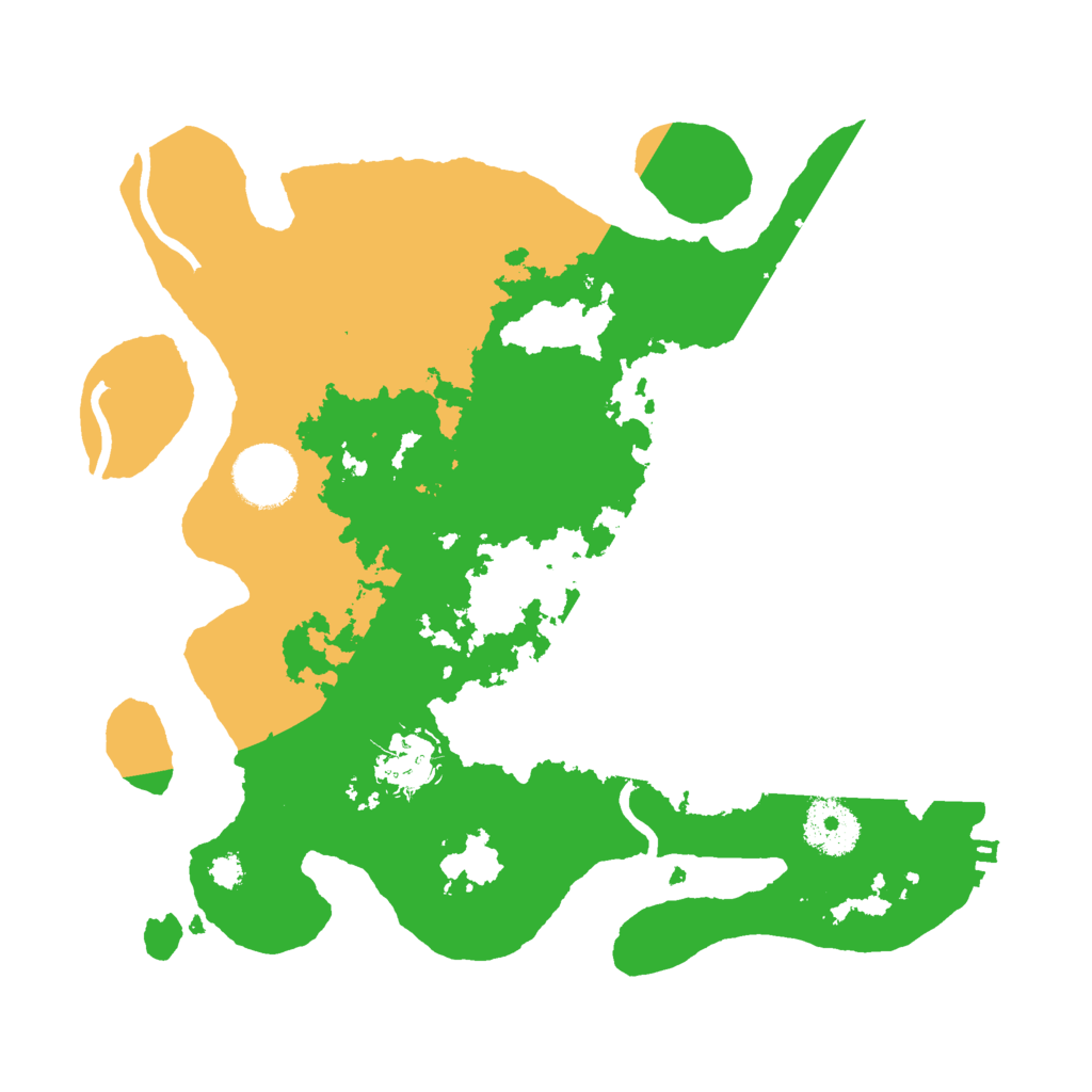 Biome Rust Map: Procedural Map, Size: 3000, Seed: 385478