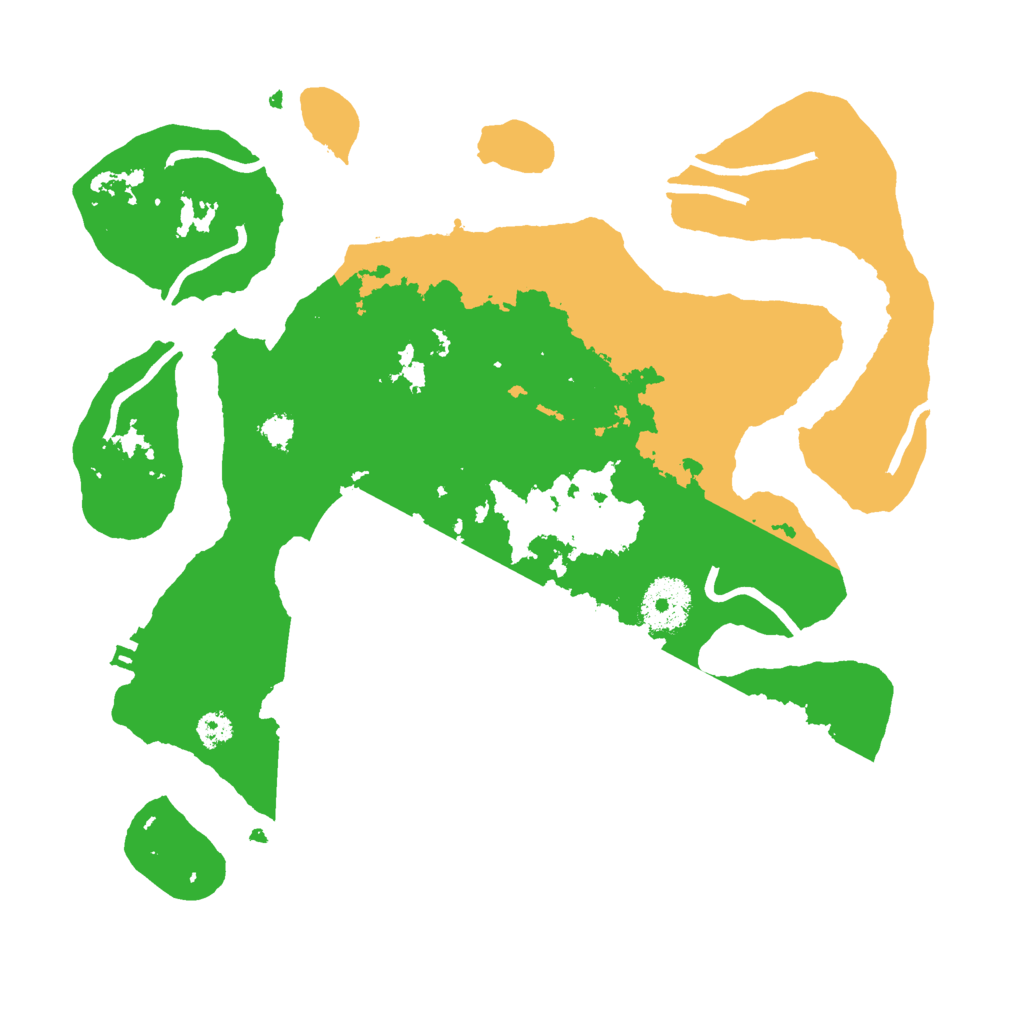 Biome Rust Map: Procedural Map, Size: 3000, Seed: 725451113