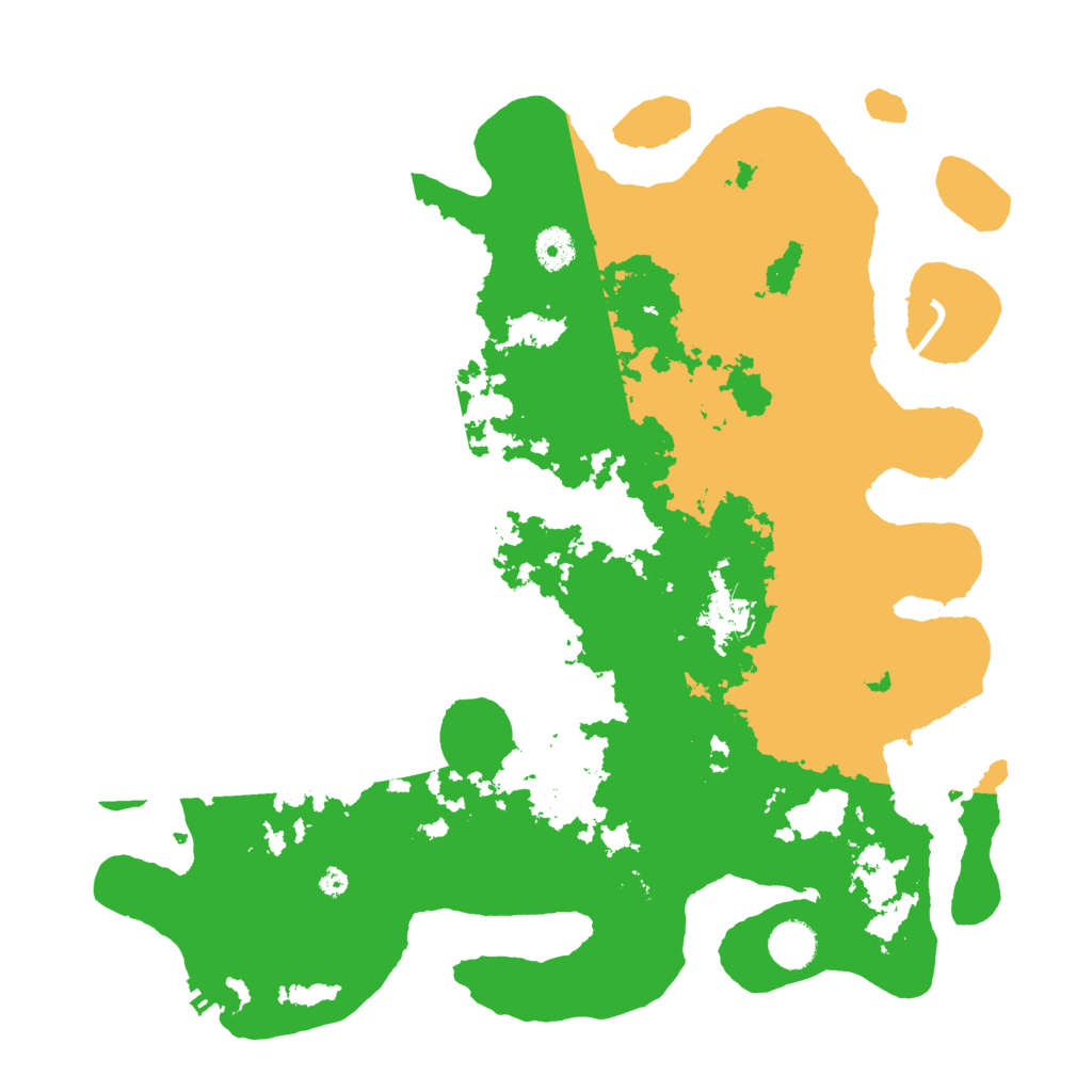 Biome Rust Map: Procedural Map, Size: 4000, Seed: 258550
