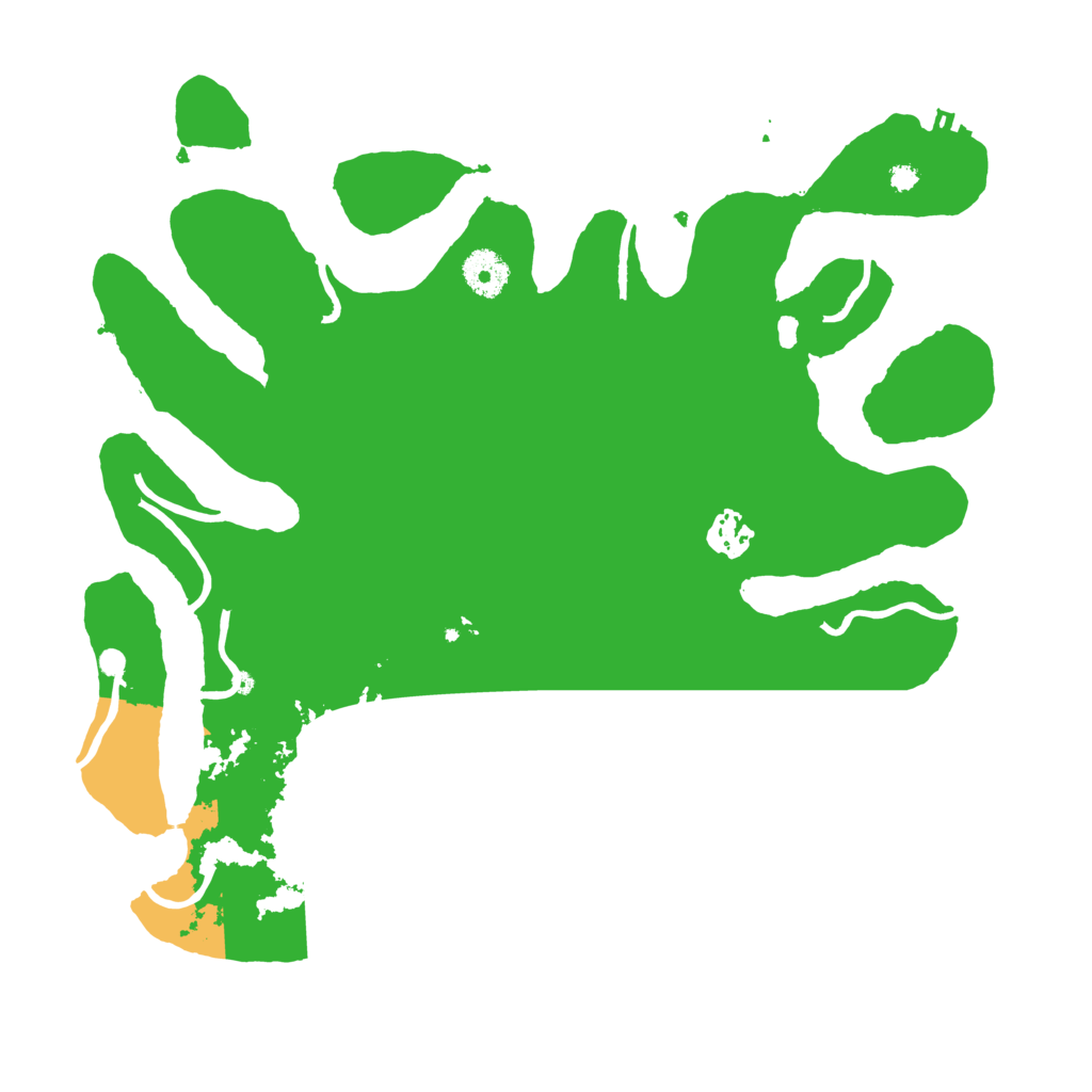 Biome Rust Map: Procedural Map, Size: 3600, Seed: 1441189972