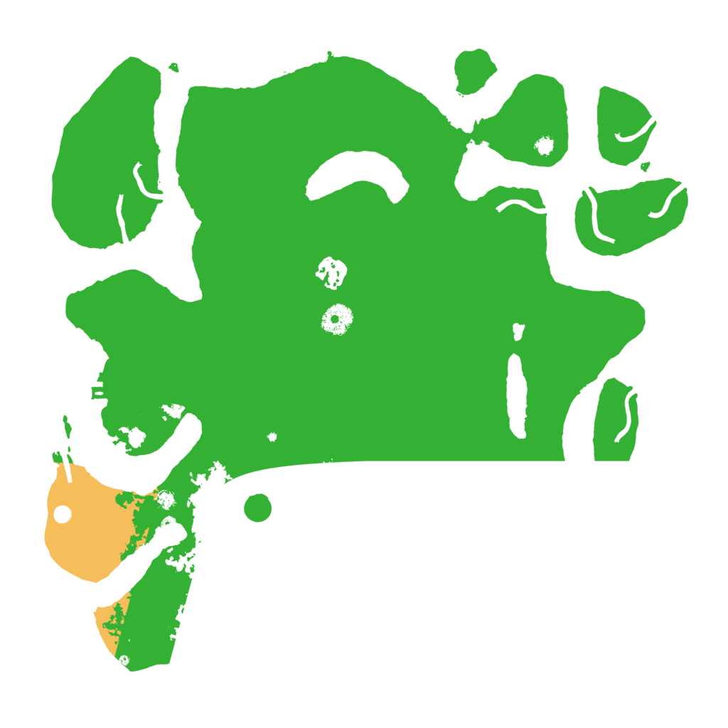 Biome Rust Map: Procedural Map, Size: 3600, Seed: 1119975904