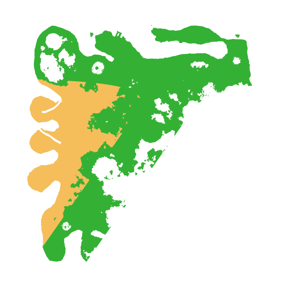 Biome Rust Map: Procedural Map, Size: 3600, Seed: 2130598635