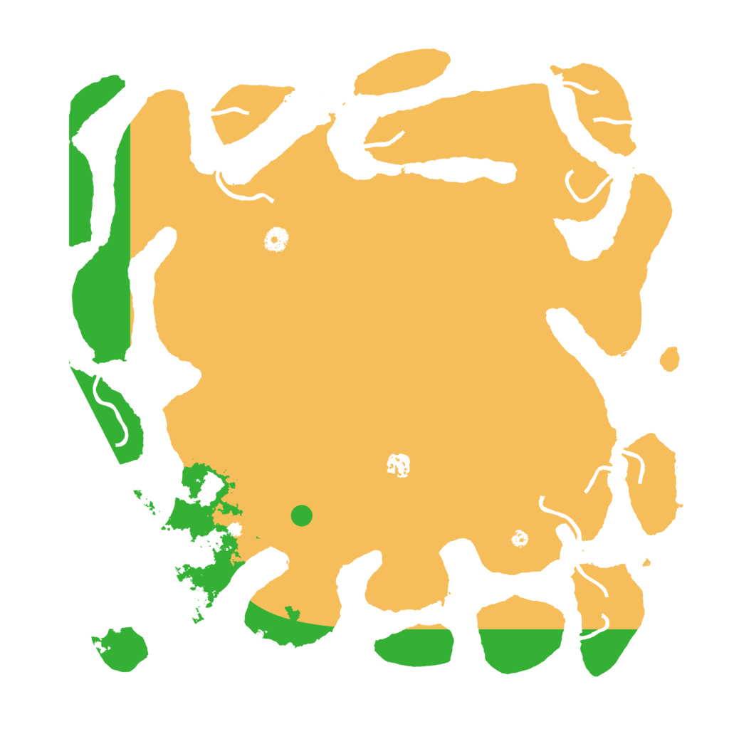 Biome Rust Map: Procedural Map, Size: 4500, Seed: 395773417