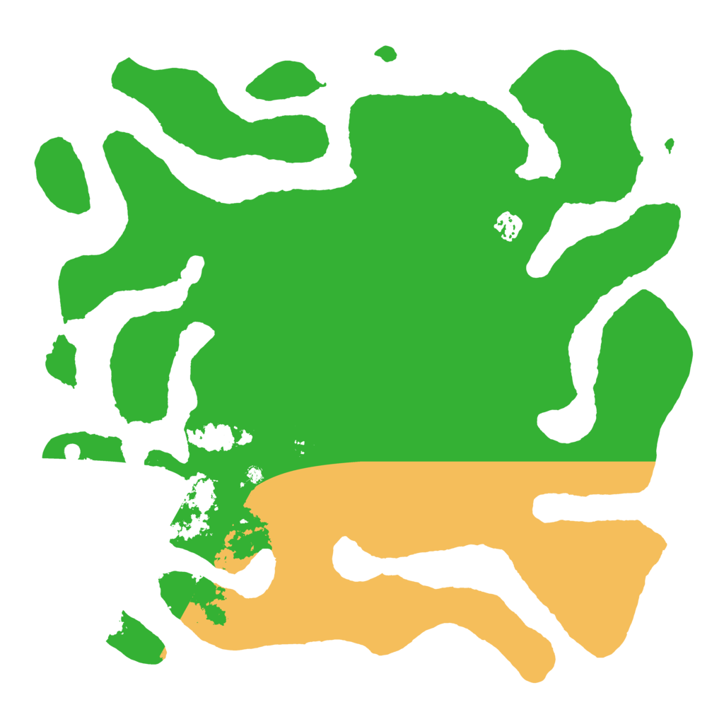 Biome Rust Map: Barren, Size: 4000, Seed: 1844046077