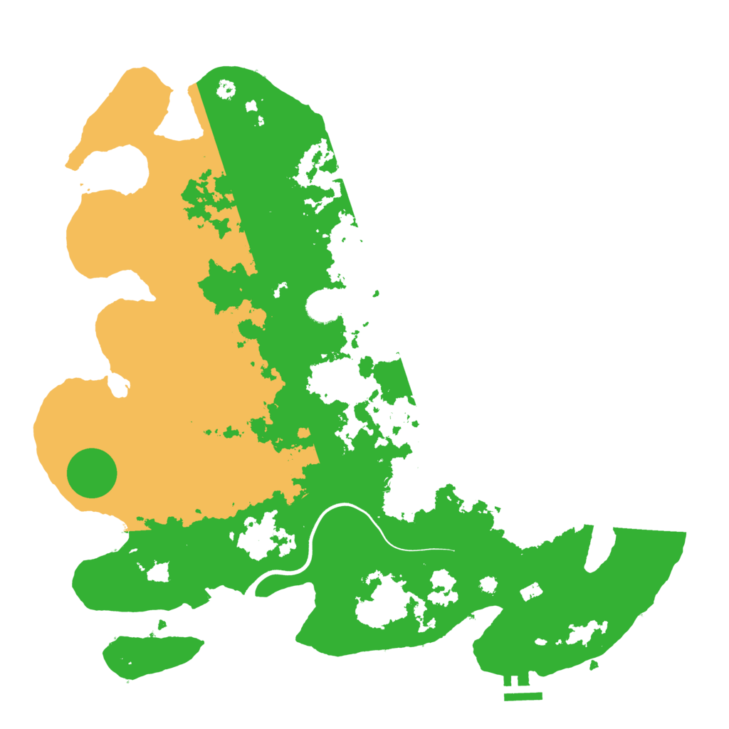 Biome Rust Map: Procedural Map, Size: 3850, Seed: 2081335344