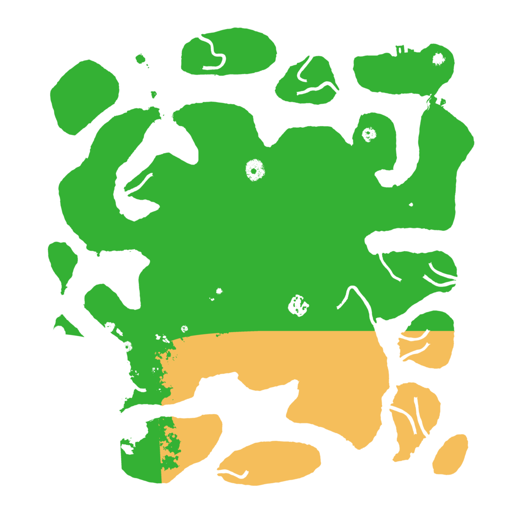 Biome Rust Map: Procedural Map, Size: 3900, Seed: 1217463140