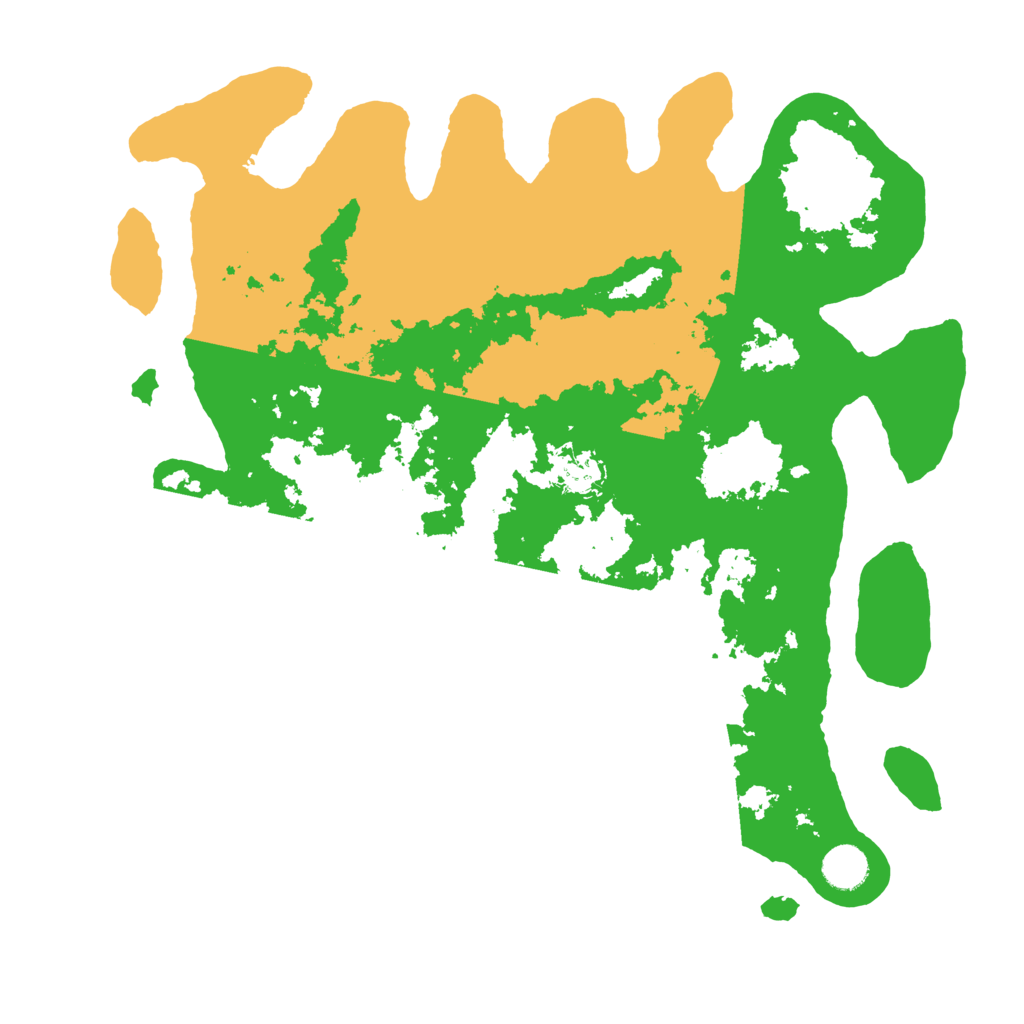 Biome Rust Map: Barren, Size: 4000, Seed: 781621