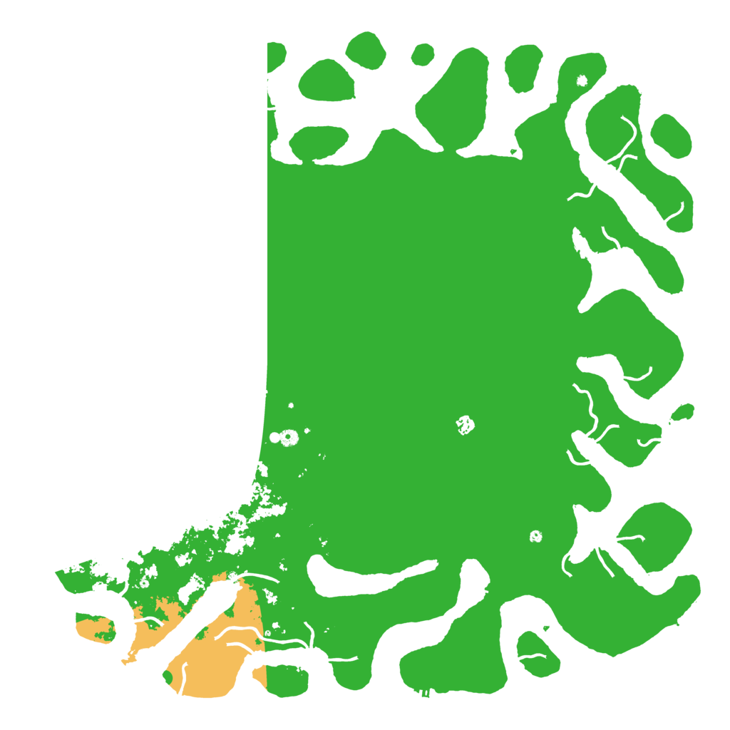 Biome Rust Map: Procedural Map, Size: 6000, Seed: 1155200177