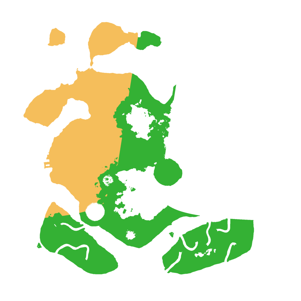 Biome Rust Map: Procedural Map, Size: 3000, Seed: 516584641