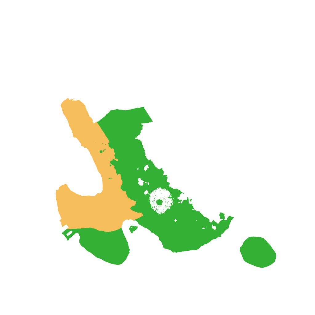 Biome Rust Map: Procedural Map, Size: 2000, Seed: 1669541780