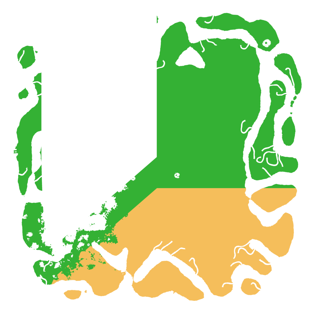 Biome Rust Map: Procedural Map, Size: 6000, Seed: 31279