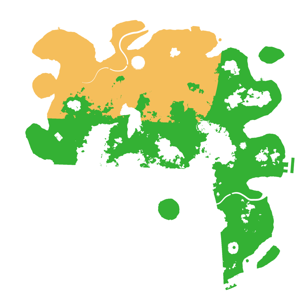 Biome Rust Map: Procedural Map, Size: 4000, Seed: 2071333811