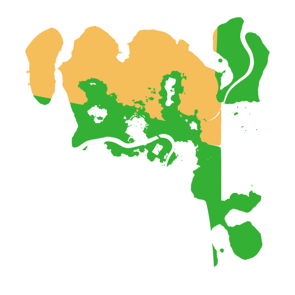Biome Rust Map: Procedural Map, Size: 2950, Seed: 6738
