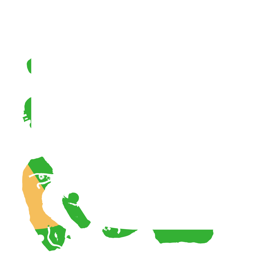 Biome Rust Map: Procedural Map, Size: 3300, Seed: 560985739