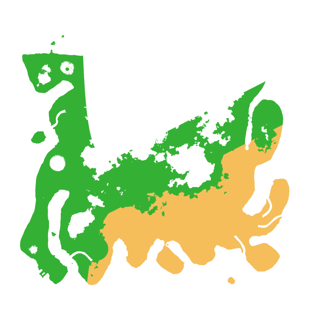 Biome Rust Map: Procedural Map, Size: 3500, Seed: 1398117944