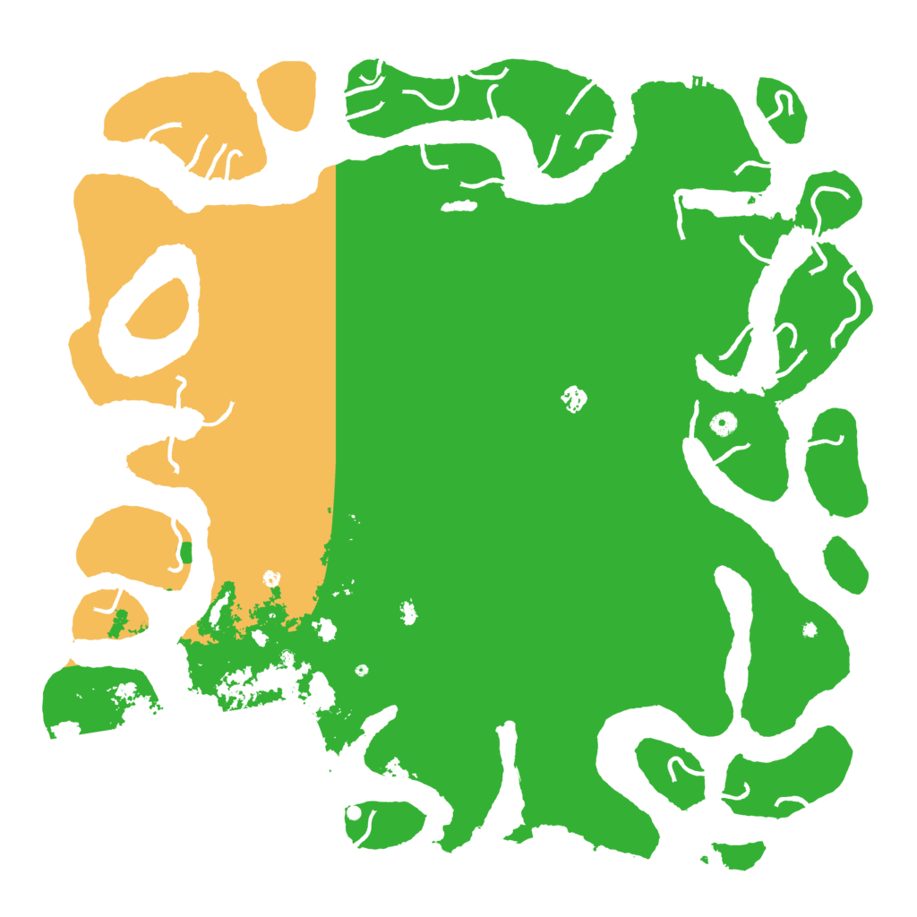 Biome Rust Map: Procedural Map, Size: 5500, Seed: 1148