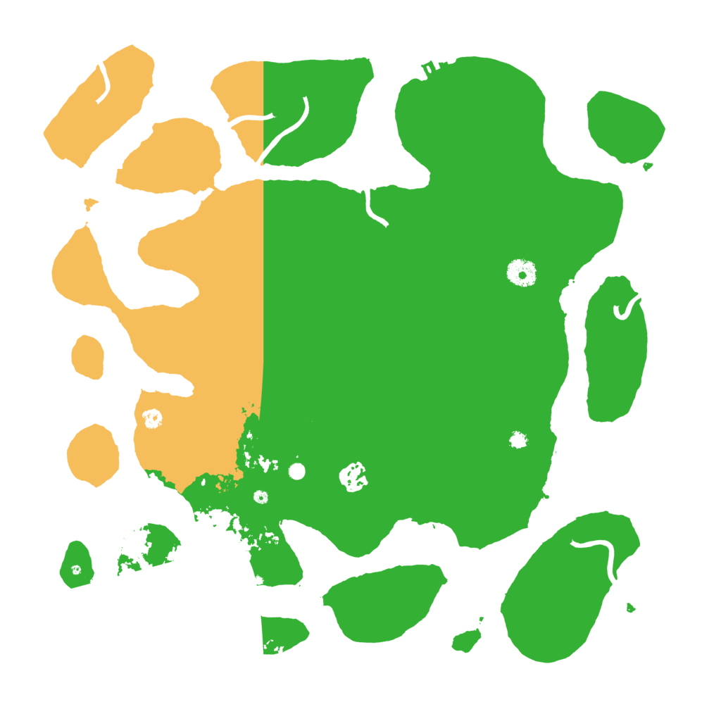 Biome Rust Map: Procedural Map, Size: 3800, Seed: 483725219