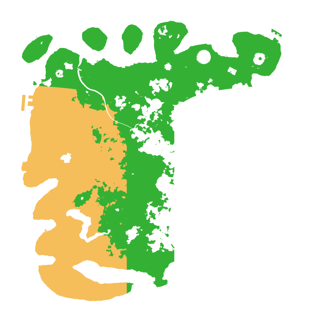 Biome Rust Map: Procedural Map, Size: 4000, Seed: 2133151991
