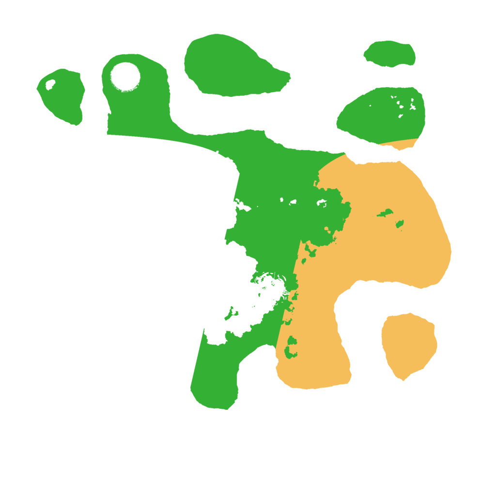 Biome Rust Map: Barren, Size: 2999, Seed: 1000