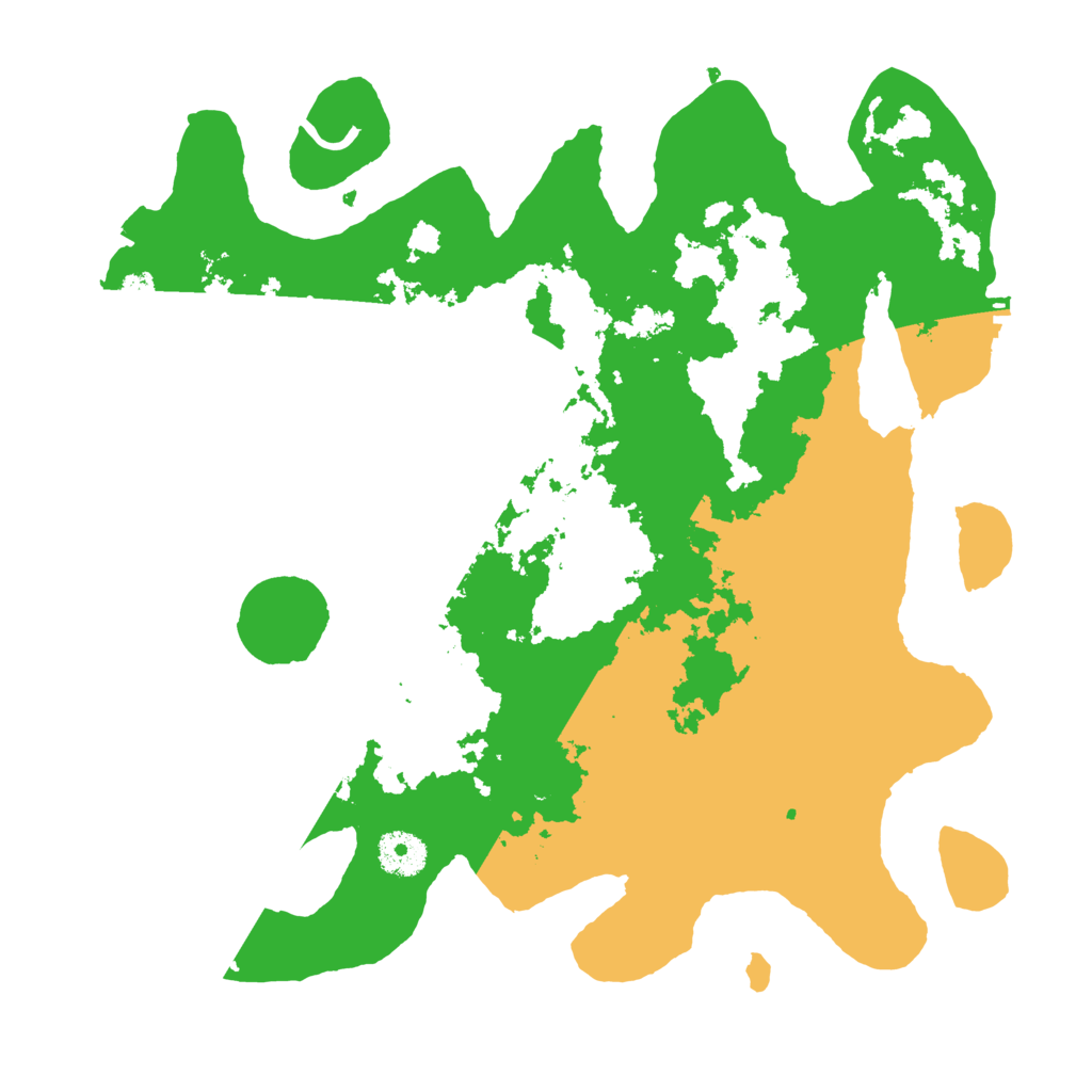 Biome Rust Map: Procedural Map, Size: 3500, Seed: 669154947