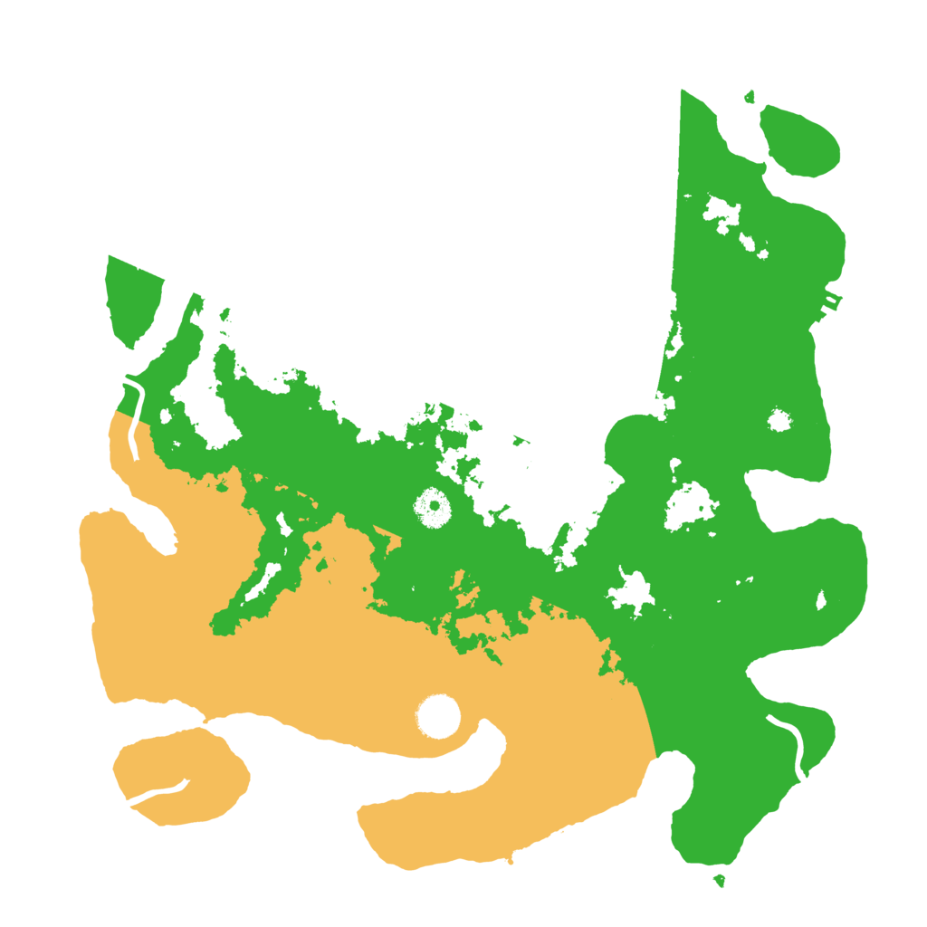 Biome Rust Map: Procedural Map, Size: 3700, Seed: 1481706379