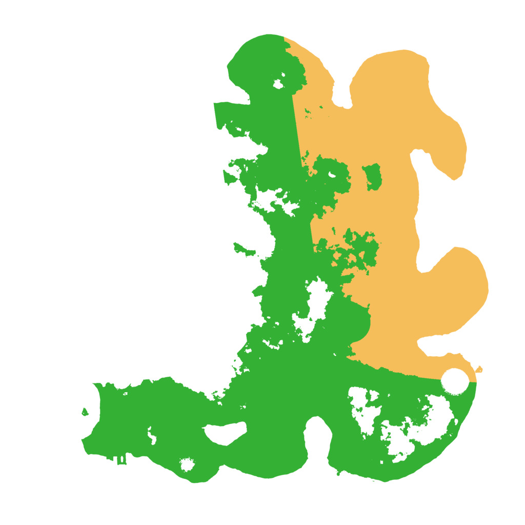 Biome Rust Map: Procedural Map, Size: 3500, Seed: 207555312
