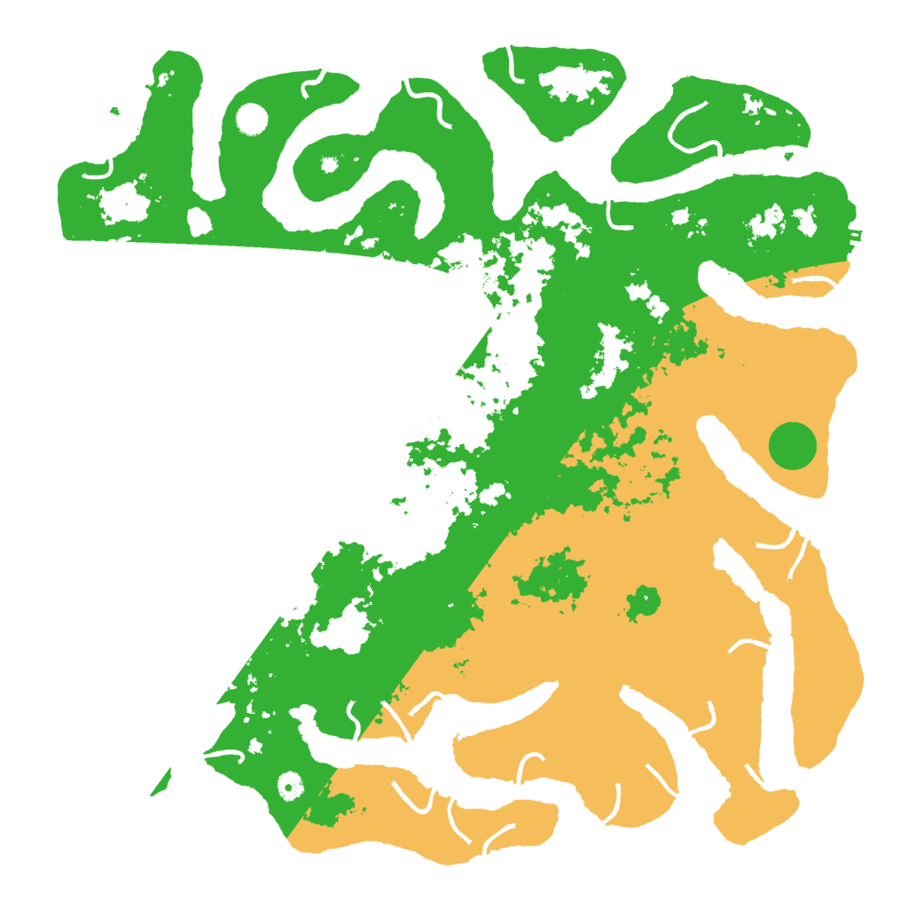 Biome Rust Map: Procedural Map, Size: 5000, Seed: 6739