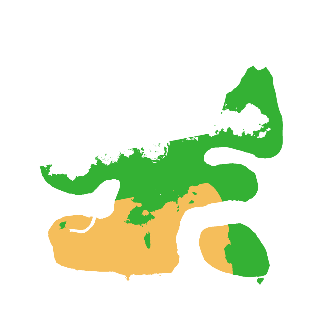 Biome Rust Map: Procedural Map, Size: 2350, Seed: 5474847