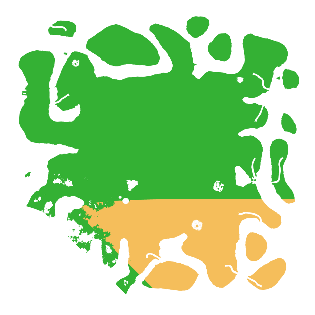 Biome Rust Map: Procedural Map, Size: 4500, Seed: 164283169