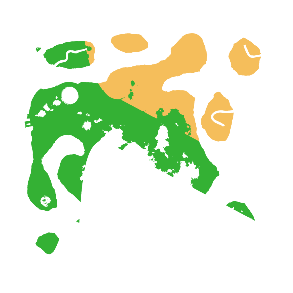 Biome Rust Map: Procedural Map, Size: 3000, Seed: 113869874