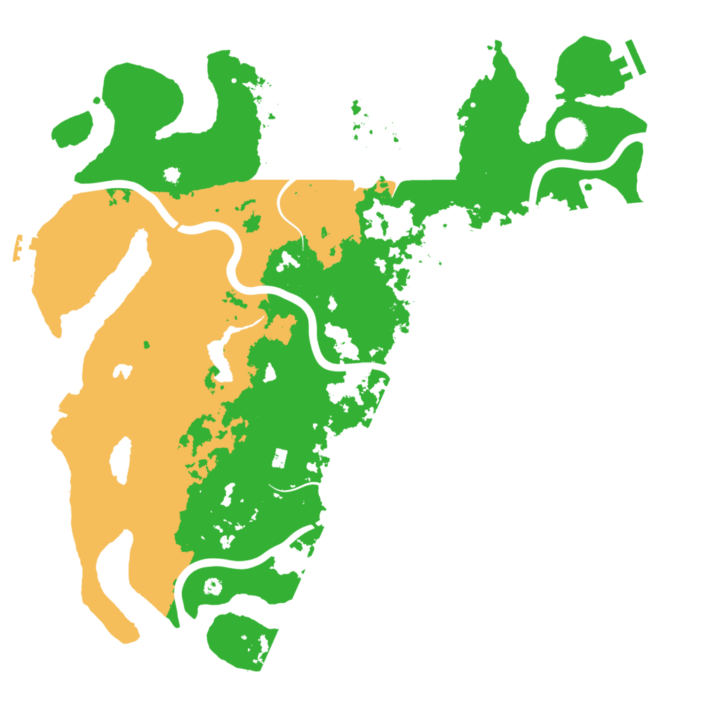 Biome Rust Map: Procedural Map, Size: 4001, Seed: 2169
