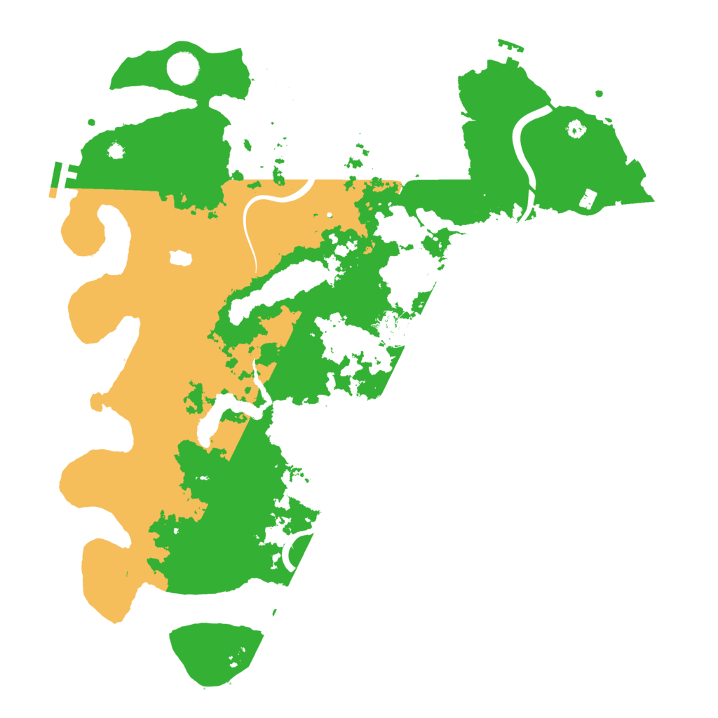 Biome Rust Map: Procedural Map, Size: 4000, Seed: 2086304801