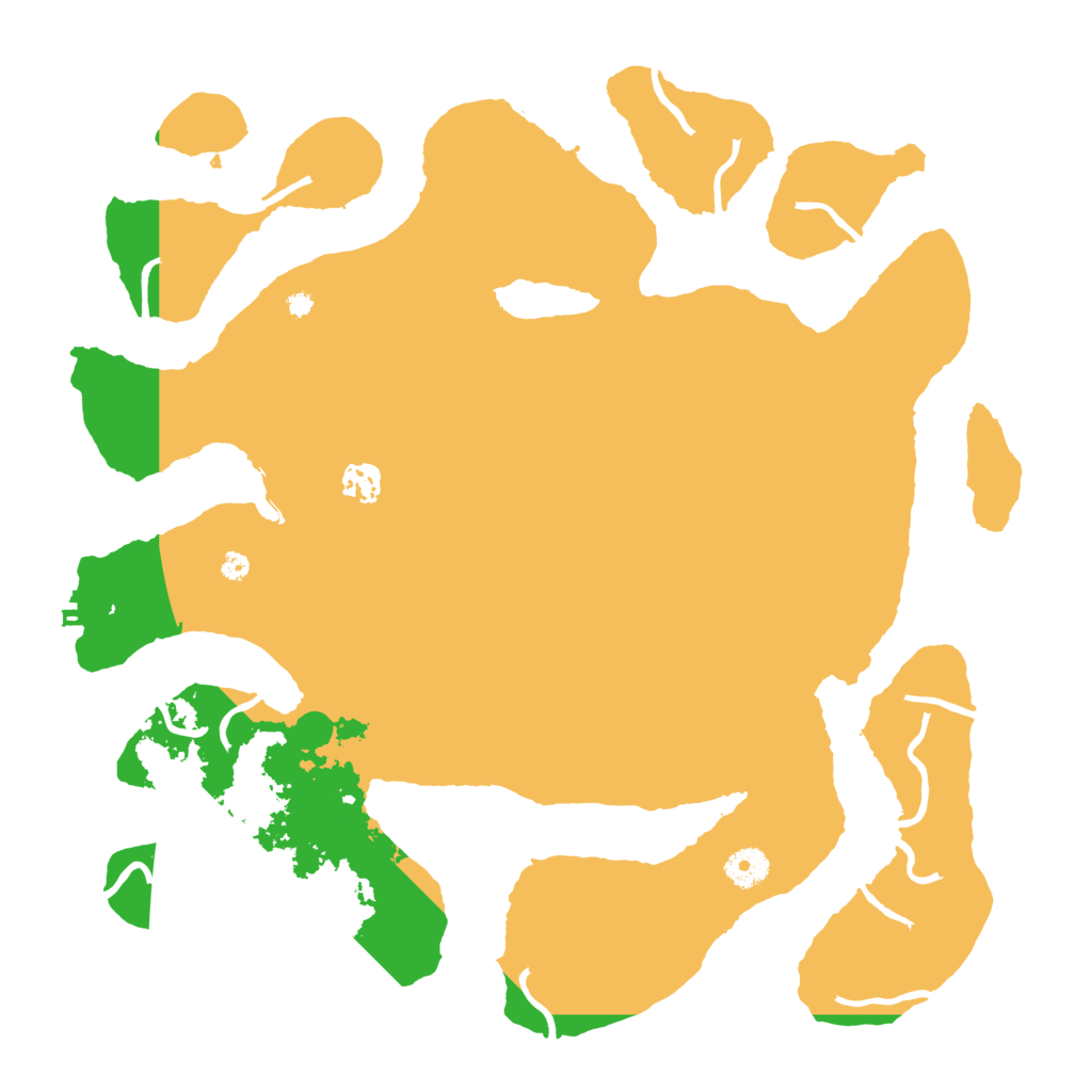 Biome Rust Map: Procedural Map, Size: 4000, Seed: 1417174