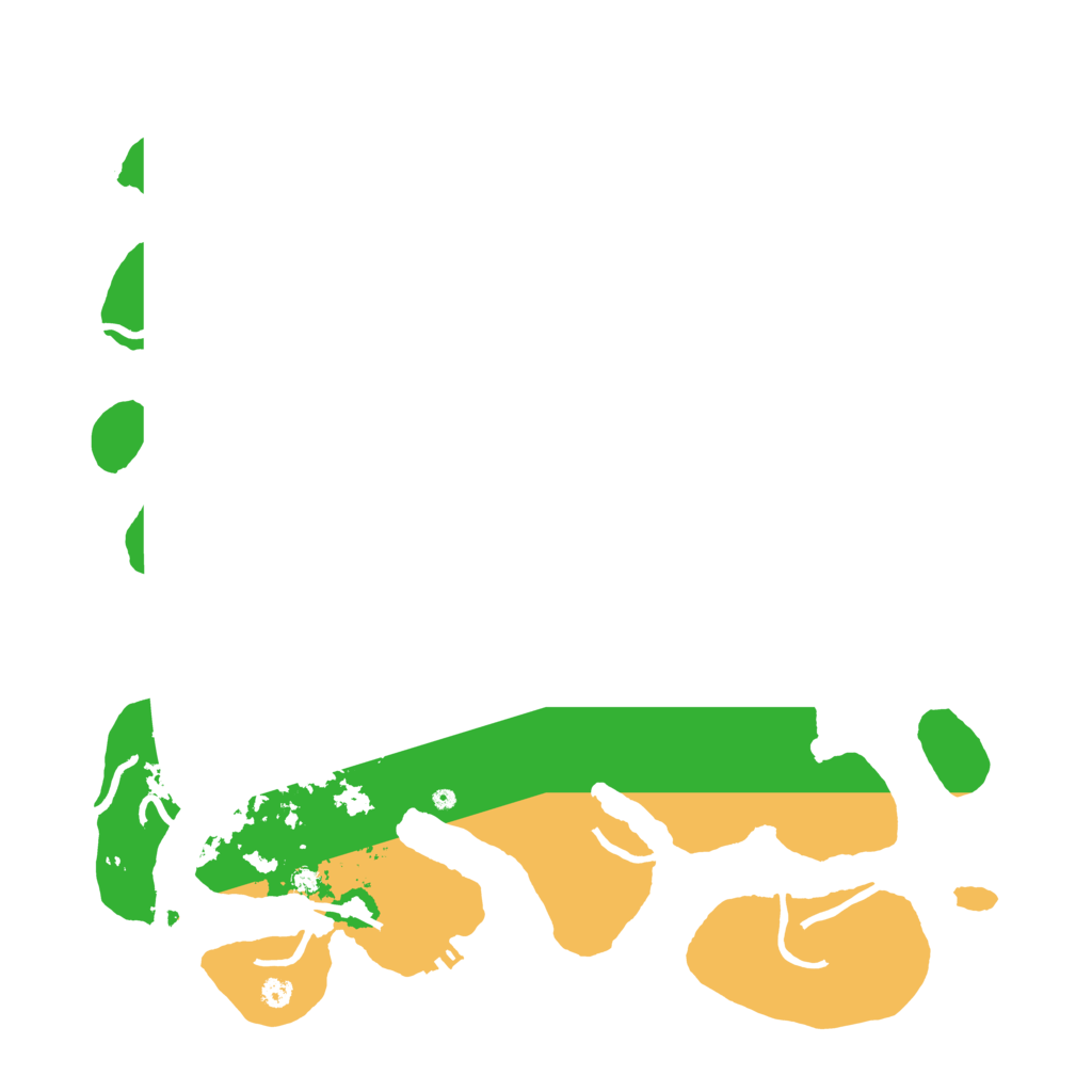 Biome Rust Map: Procedural Map, Size: 3690, Seed: 666666