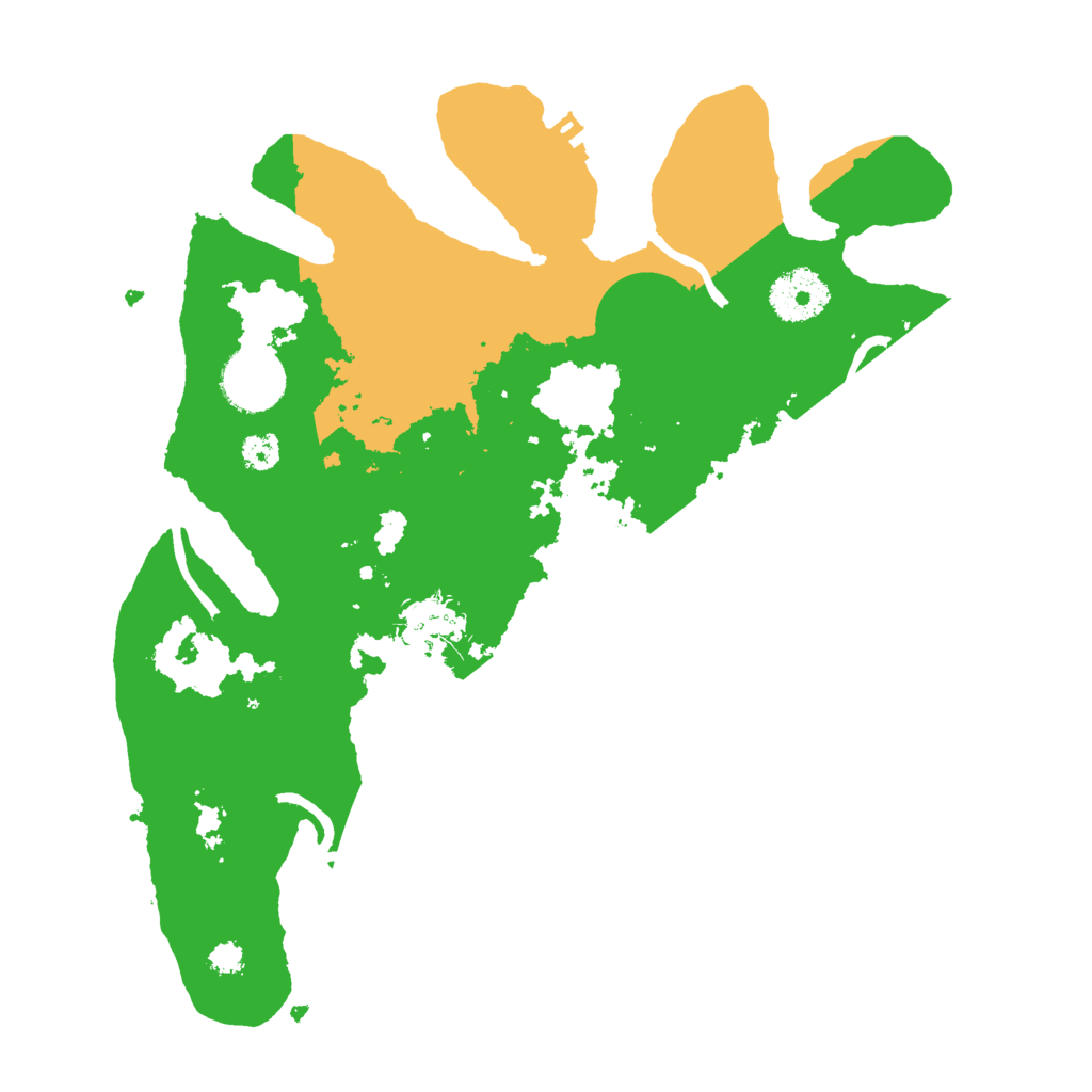 Biome Rust Map: Procedural Map, Size: 3000, Seed: 6456452