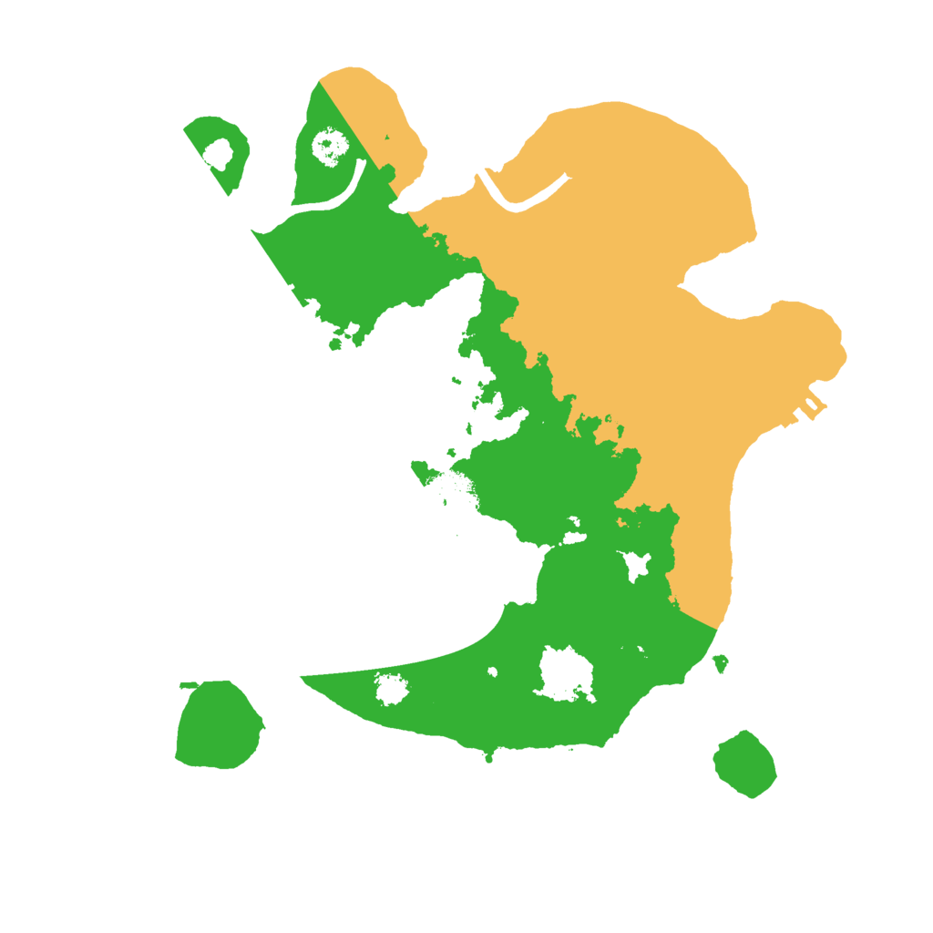 Biome Rust Map: Procedural Map, Size: 2700, Seed: 2350