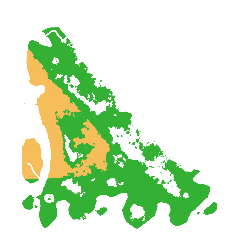 Biome Rust Map: Procedural Map, Size: 3750, Seed: 400485583