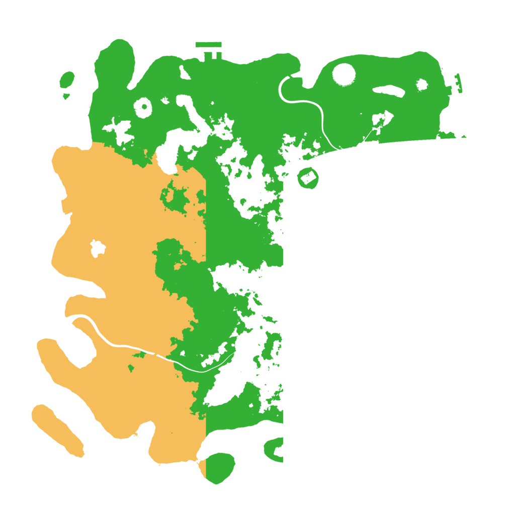 Biome Rust Map: Procedural Map, Size: 4000, Seed: 238953