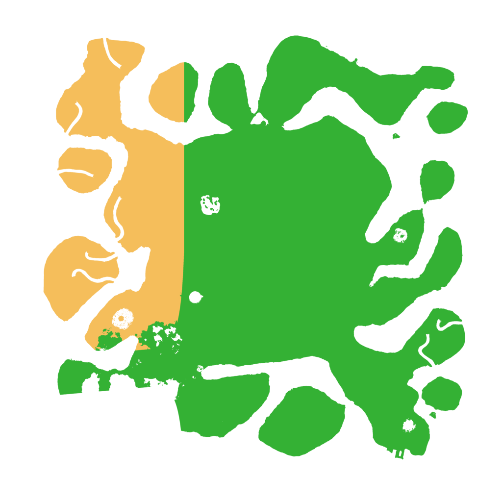 Biome Rust Map: Procedural Map, Size: 3700, Seed: 392678711