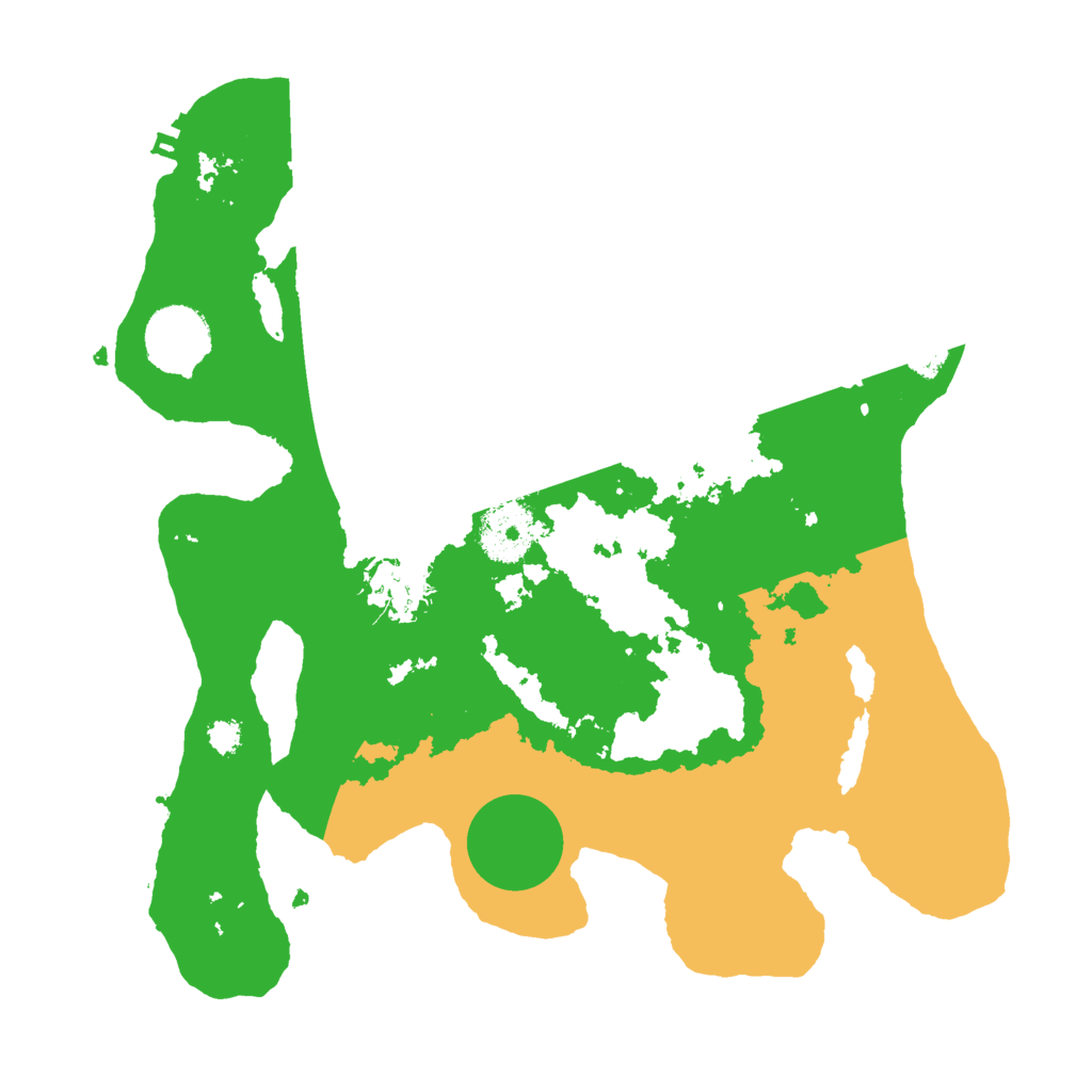 Biome Rust Map: Procedural Map, Size: 3000, Seed: 917886524