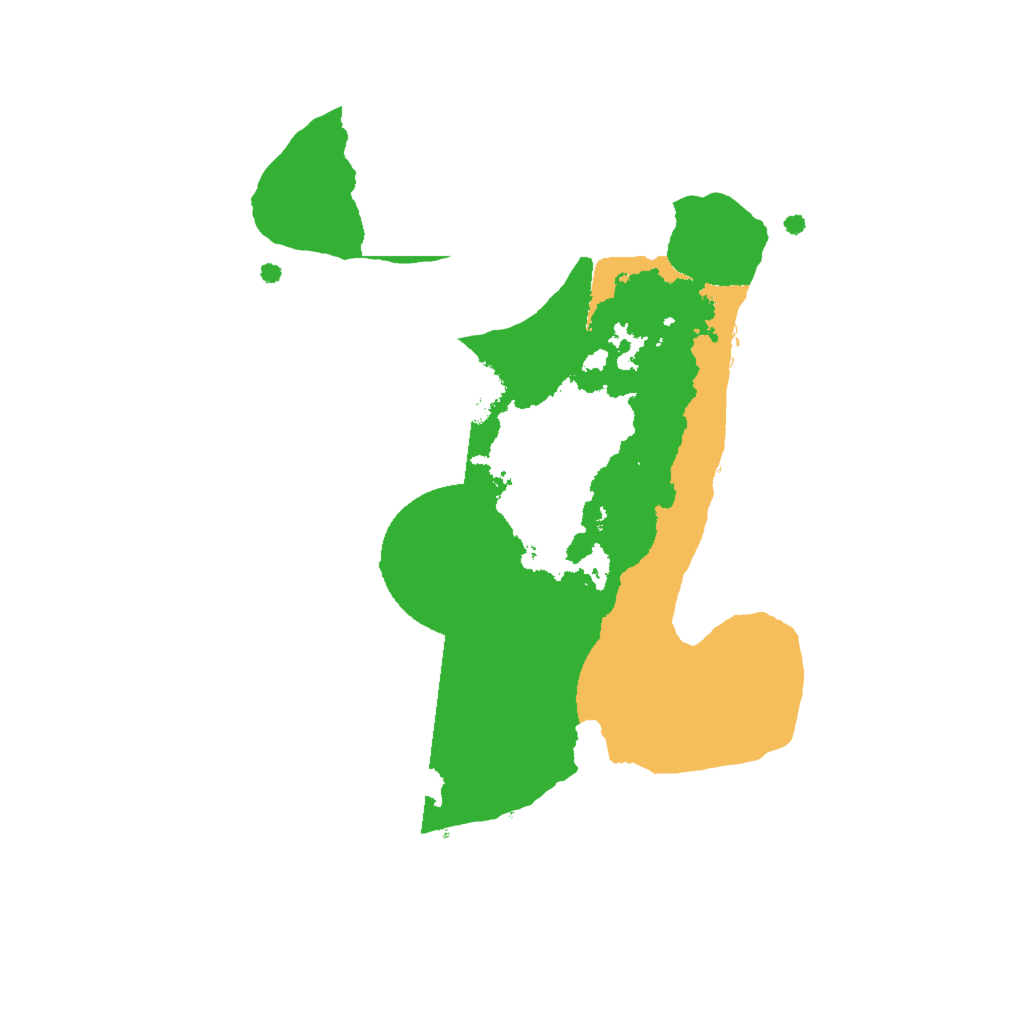 Biome Rust Map: Procedural Map, Size: 2000, Seed: 1442175108