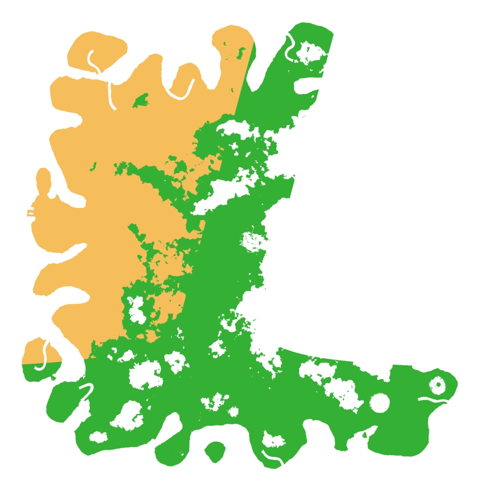 Biome Rust Map: Procedural Map, Size: 4500, Seed: 11746