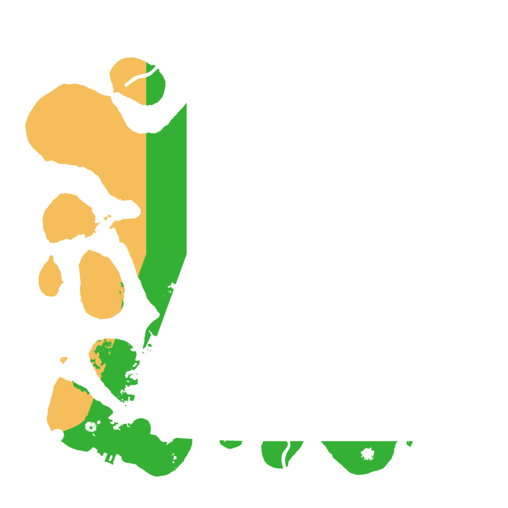 Biome Rust Map: Procedural Map, Size: 3500, Seed: 1816007917