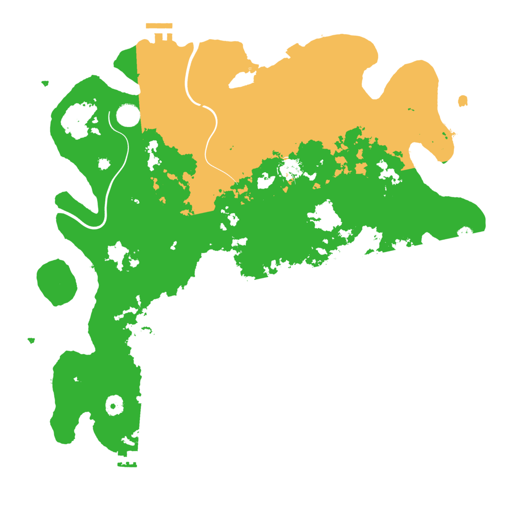 Biome Rust Map: Procedural Map, Size: 3894, Seed: 1887032781