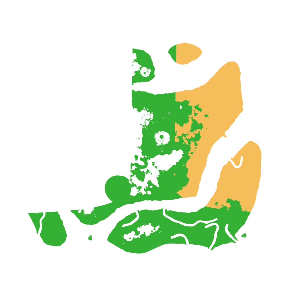 Biome Rust Map: Procedural Map, Size: 3000, Seed: 761572315