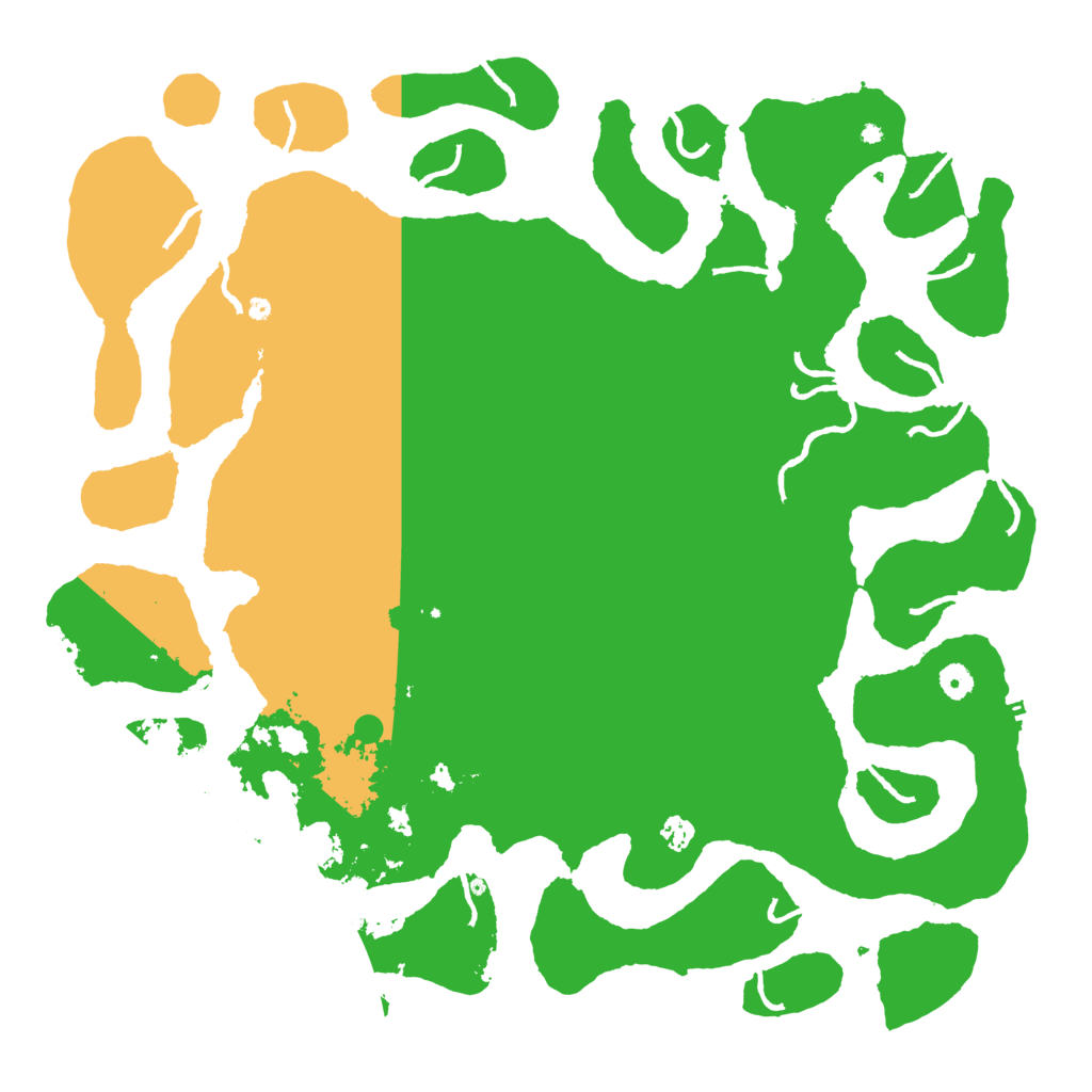 Biome Rust Map: Procedural Map, Size: 5000, Seed: 643696