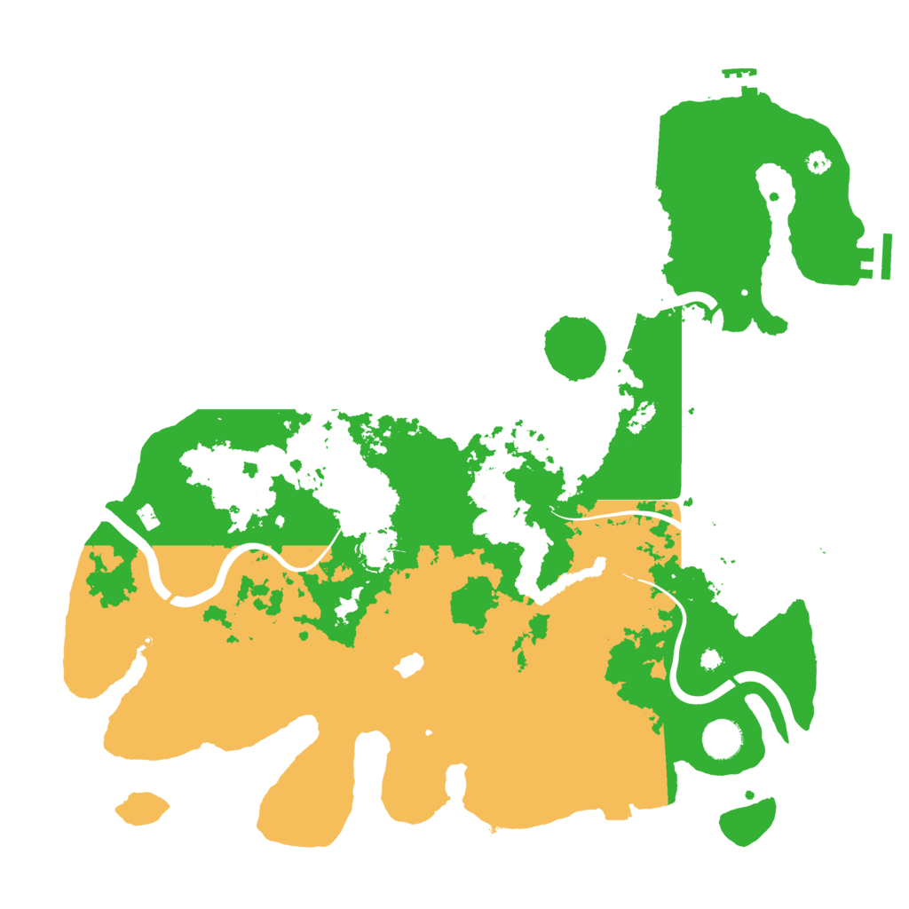 Biome Rust Map: Procedural Map, Size: 4000, Seed: 1148058558