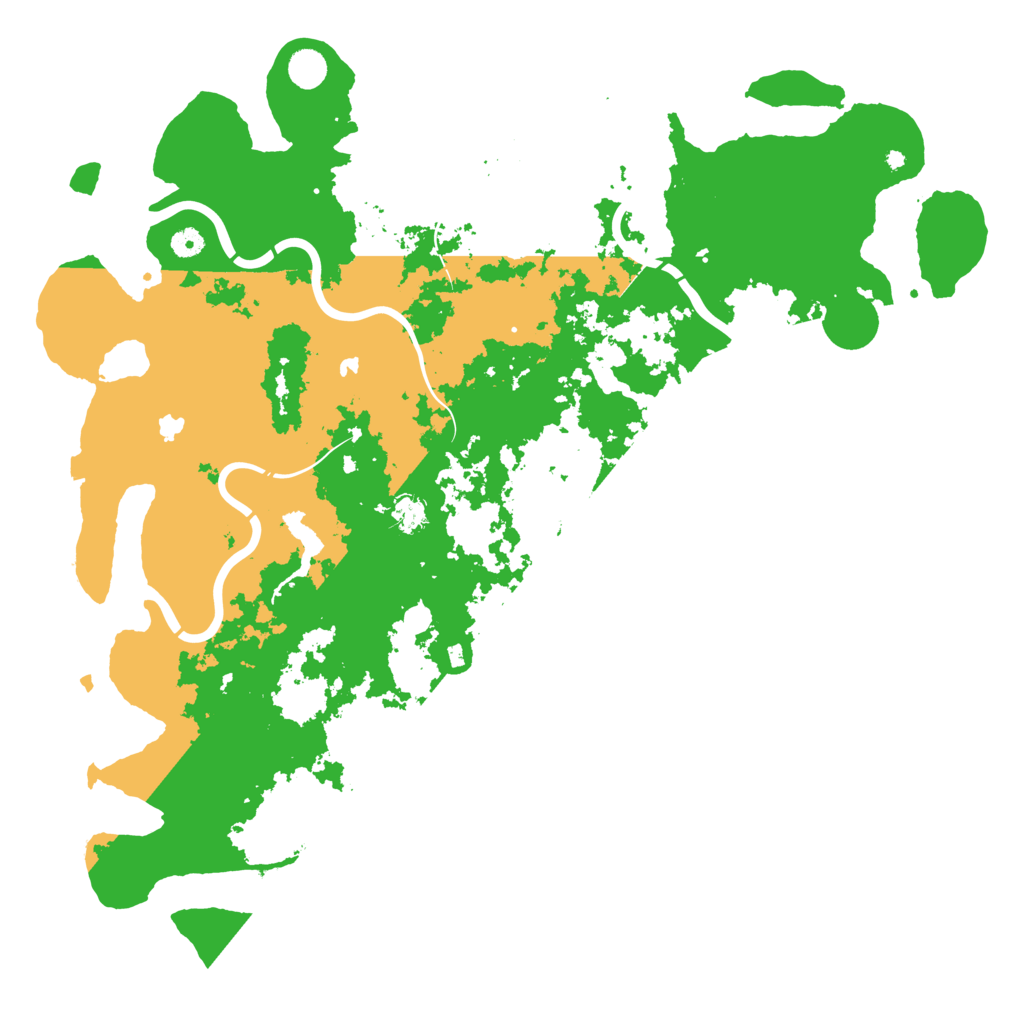 Biome Rust Map: Procedural Map, Size: 5000, Seed: 512674727