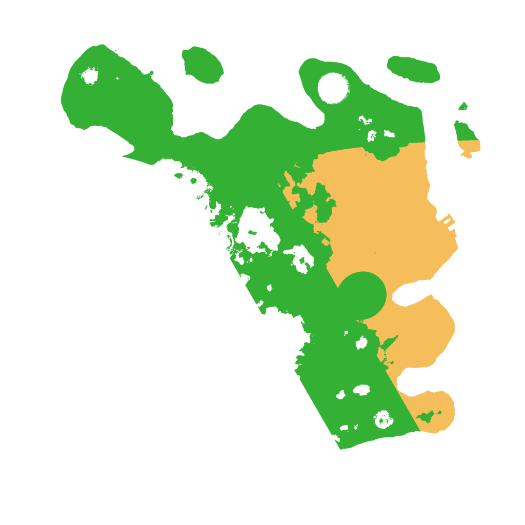 Biome Rust Map: Procedural Map, Size: 3000, Seed: 6824